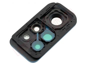 Conjunto de lentes de cámara color negro (Graphite Gray) para Xiaomi Redmi Note 12 Pro 4G, 2209116AG, 2209116AG